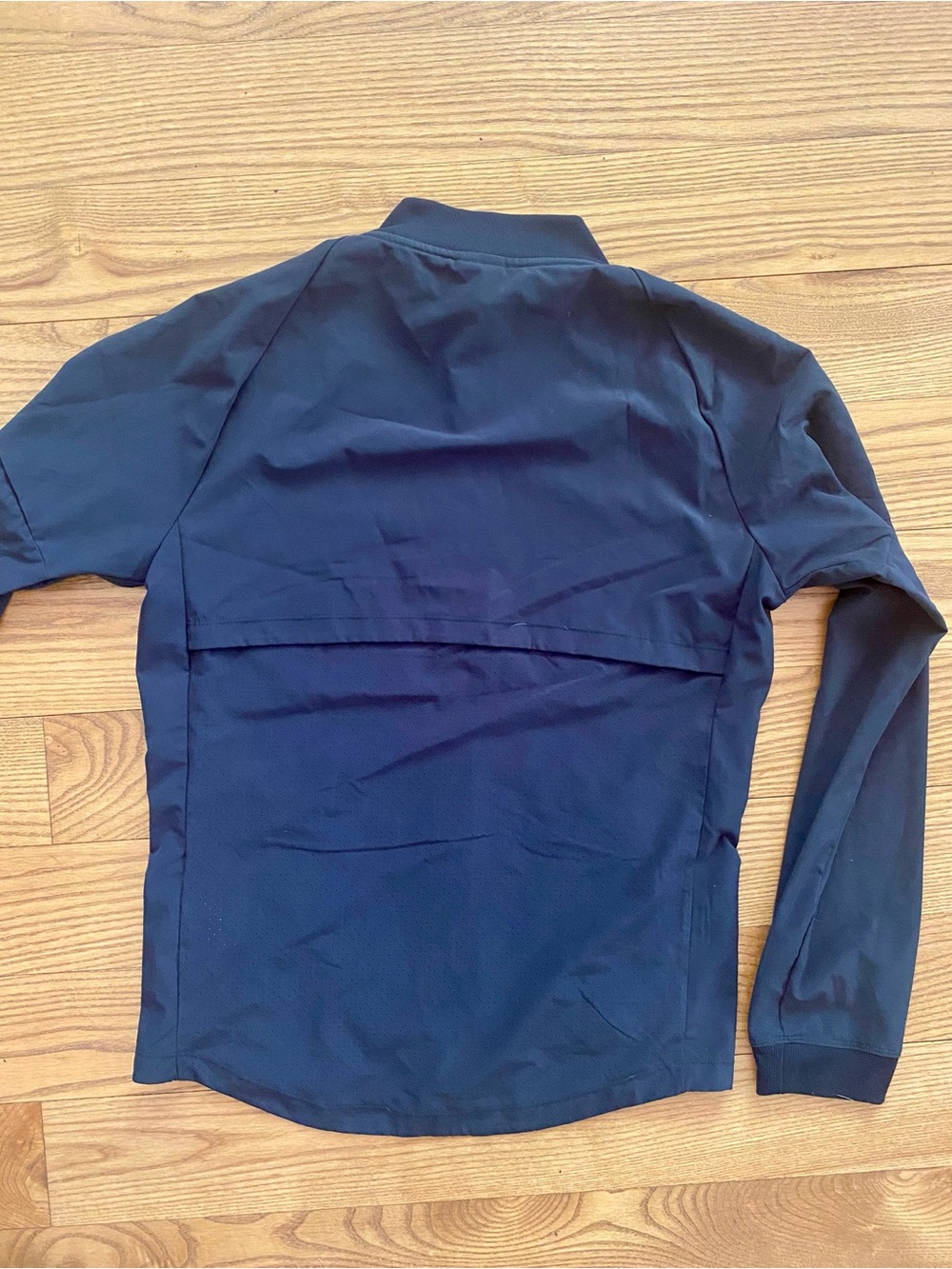 Nike Rafa Black Athletic Zip Jacket with Tennis Logo. Men’s small. Like new. - Picture 2 of 3